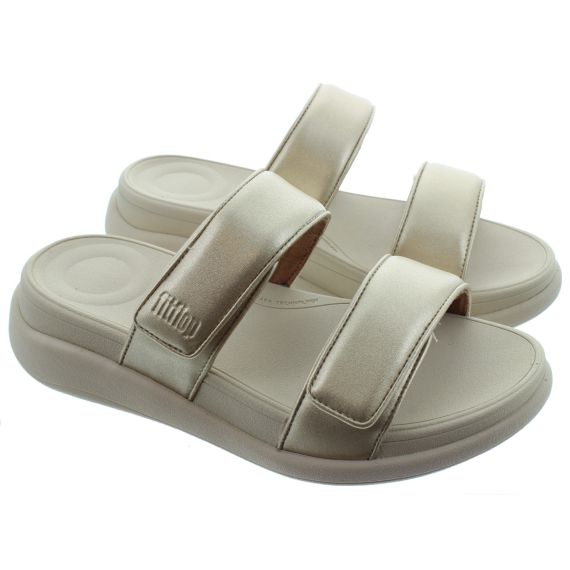 FITFLOP Ladies Go Adjustable F Mode Sandals In Gold 