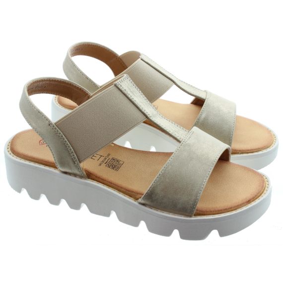 HEAVENLY FEET Ritz Flat Sandal