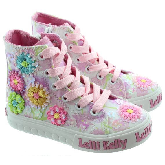 LELLI KELLY Kids LK4910 Eloise Boots In White 