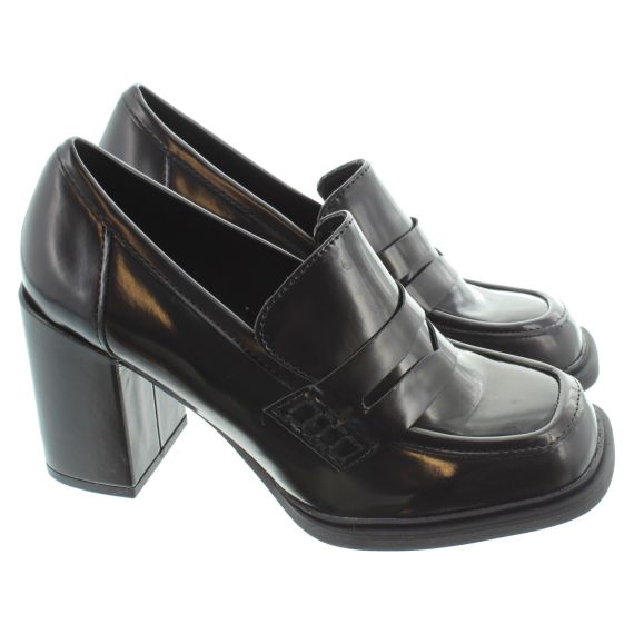 MARCO TOZZI Ladies 24403 Heel Loafers In Black 