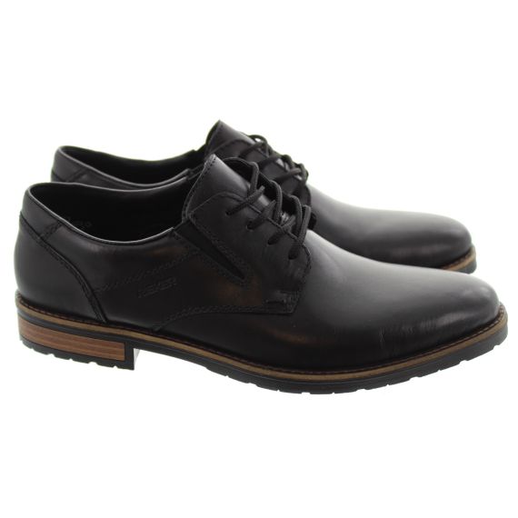 RIEKER Mens 14621 Lace Shoes In Black