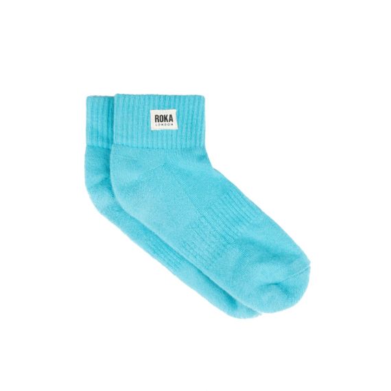 ROKA Wembley Socks In Aqua 