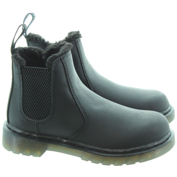 DR MARTENS Kids Dr Martens Leonore Ankle Boots in Black