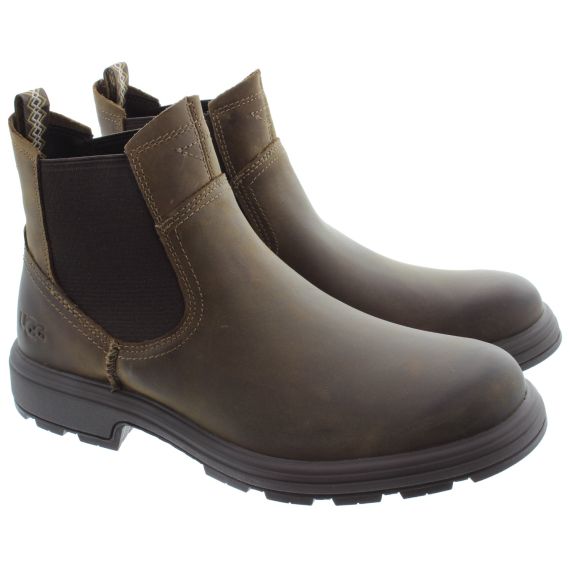 UGG Mens Biltmore Chelsea Boots In Oak Brown 