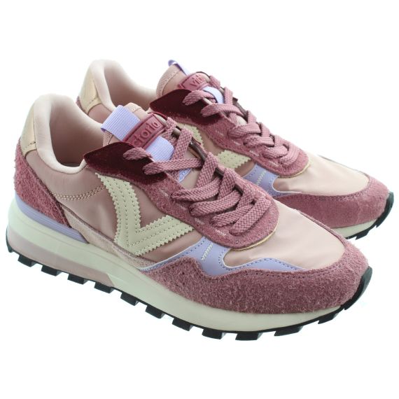 VICTORIA Ladies Luna Multi Trainers In Pink Multi 